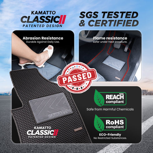 Kamatto Classic Suzuki Swift Hybrid AOL (2025-Present) Car Floor Mat and Carpet