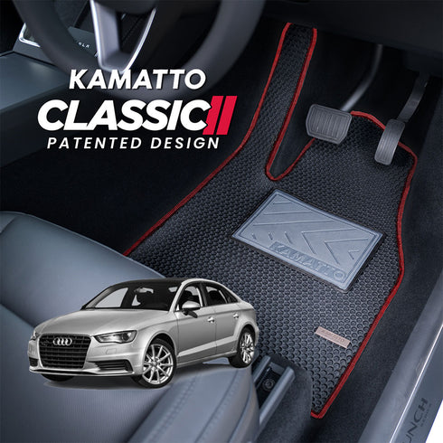 Kamatto Classic Audi A3 Sedan (2014-2020) Car Floor Mat and Carpet