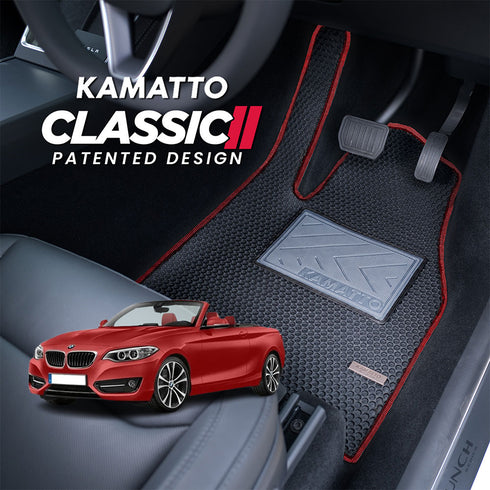 Kamatto Classic BMW 2 Series Cabriolet F23 (2014-2021) Car Floor Mat and Carpet