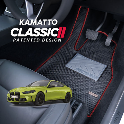 Kamatto Classic BMW M4 Coupe G82 (2021-Present) Car Floor Mat and Carpet