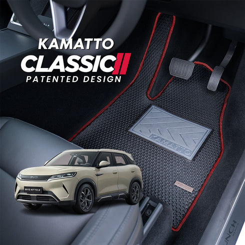 Kamatto Classic BYD Atto 2 (2025-Present) Car Floor Mat and Carpet