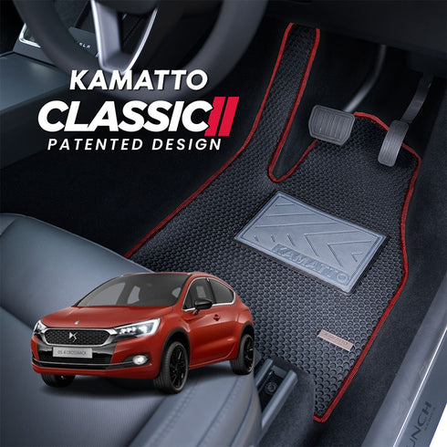 Kamatto Classic Citroen DS 4 Crossback (2016-2018) Car Floor Mat and Carpet
