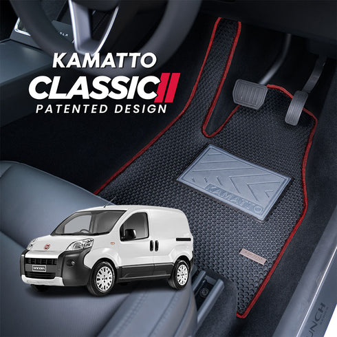 Kamatto Classic Fiat Fiorino 225 (2007-2024) Car Floor Mat and Carpet
