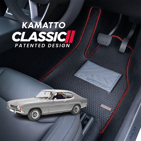 Kamatto Classic Ford Capri MK1 (1969-1974) Car Floor Mat and Carpet