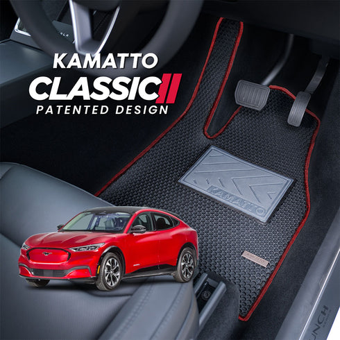 Kamatto Classic Ford Mustang Mach-E (2021-Present) Car Floor Mat and Carpet