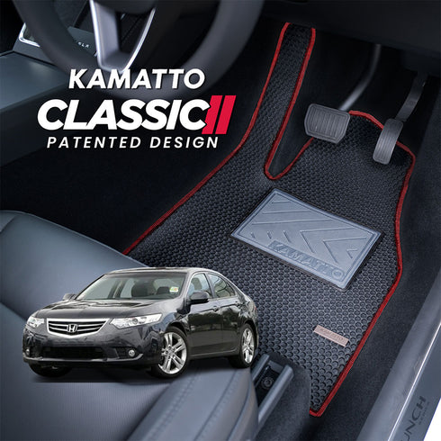 Kamatto Classic Honda Accord Euro S (2008-2013) Car Floor Mat and Carpet