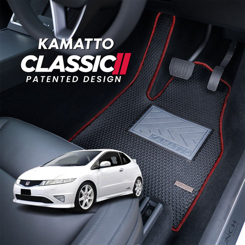 Kamatto Classic Honda Civic Type R Hatchback FN2 (2007-2011) Car Floor Mat and Carpet