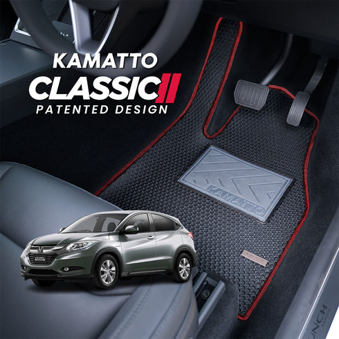 Kamatto Classic Honda Vezel / HR-V / HRV Hybrid (2019-2020) Car Floor Mat and Carpet