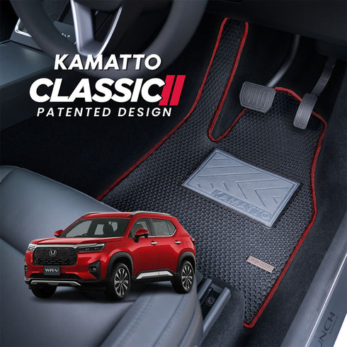 Kamatto Classic Honda WR-V/WRV DG-5 (2023-Present) Car Floor Mat and Carpet