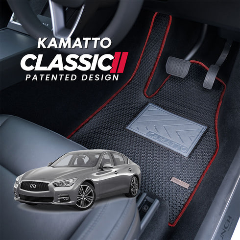 Kamatto Classic Infiniti Q50 V37 (2014-Present) Car Floor Mat and Carpet