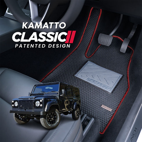 Kamatto Classic Land Rover Defender (1983-1990) Car Floor Mat and Carpet