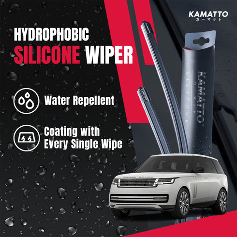 Kamatto Wiper Land Rover Range Rover L460 (2022-Present) Hydrophobic Silicone Water Repelling Coating