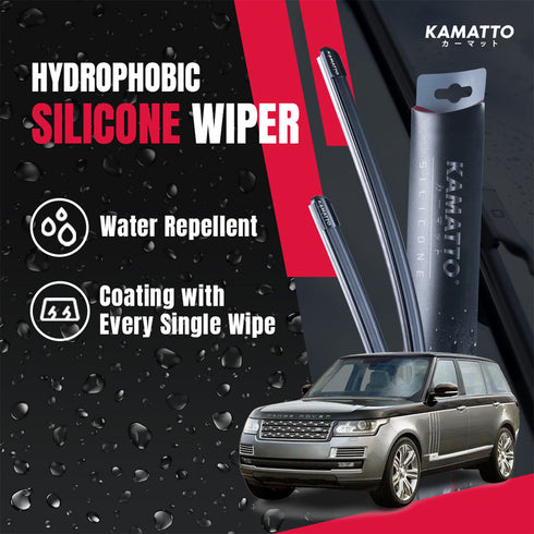 Kamatto Wiper Land Rover Range Rover SVAutobiography LWB (2021-Present) Hydrophobic Silicone Water Repelling Coating