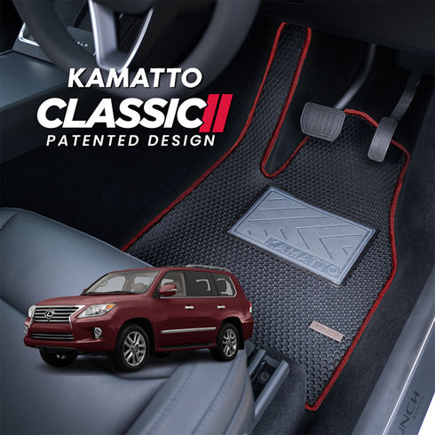 Kamatto Classic Lexus LX 570 J200 7-Seater Pre-Facelift (2008-2016) Car Floor Mat and Carpet