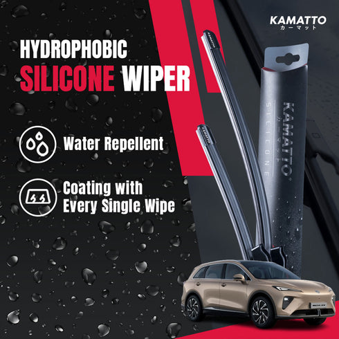 Kamatto Wiper MG S6 EV ES39 (2026-Present) Hydrophobic Silicone Water Repelling Coating