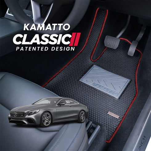 Kamatto Classic Mercedes Benz S-Class Coupe C217 (2015-2021) Car Floor Mat and Carpet