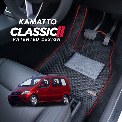 Kamatto Classic Mercedes-Benz Vaneo (2002-2005) Car Floor Mat and Carpet