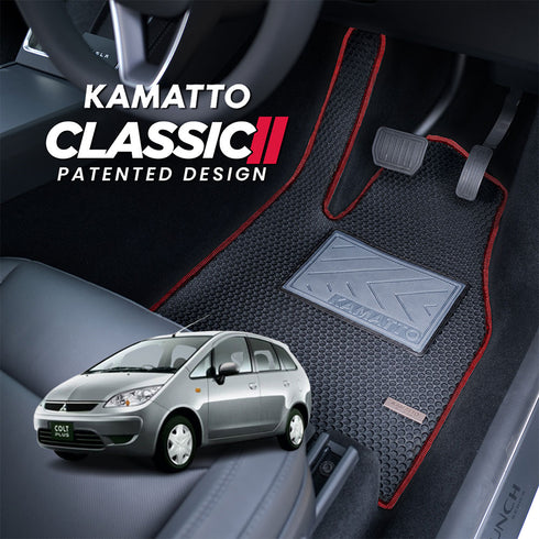 Kamatto Classic Mitsubishi Colt Plus (2002-2012) Car Floor Mat and Carpet