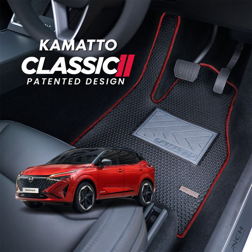 Kamatto Classic Nissan Qashqai J12 Facelift (2024-Present) Car Floor Mat and Carpet