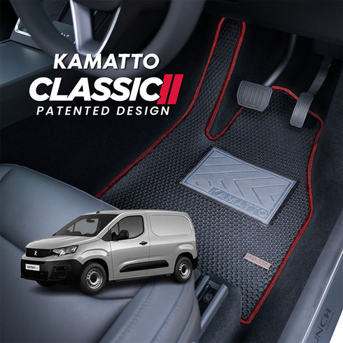 Kamatto Classic Peugeot Partner K9 Panel Van (2018-Present) Car Floor Mat and Carpet