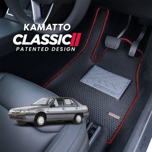 Kamatto Classic Proton Saga-Iswara Aeroback (1992-2003) Car Floor Mat and Carpet