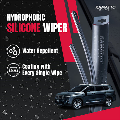 Kamatto Wiper Proton X90 XV11 (2023-Present) Hydrophobic Silicone Water Repelling Coating
