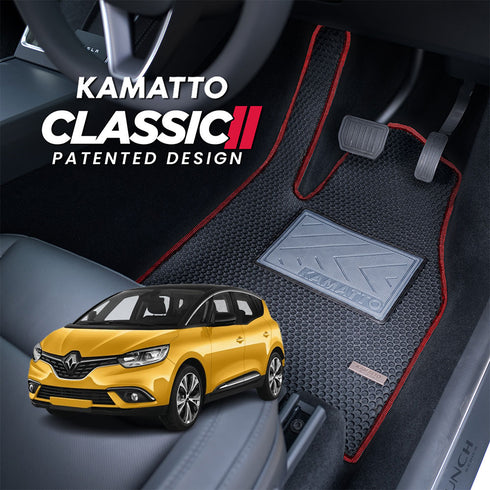 Kamatto Classic Renault Scenic MK4 (2016-2023) Car Floor Mat and Carpet