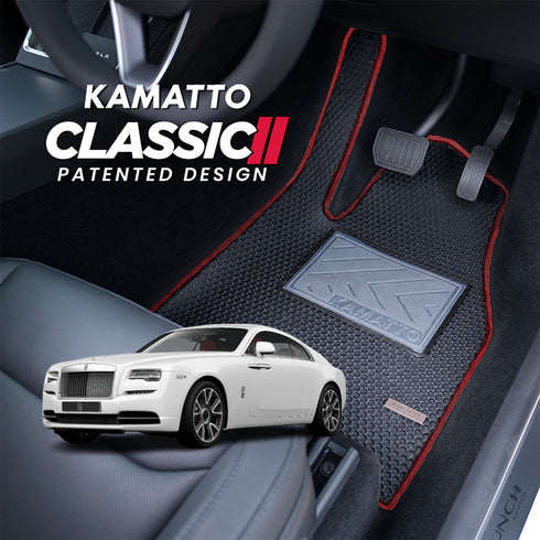 Kamatto Classic Rolls-Royce Wraith (2014-Present) Car Floor Mat and Carpet