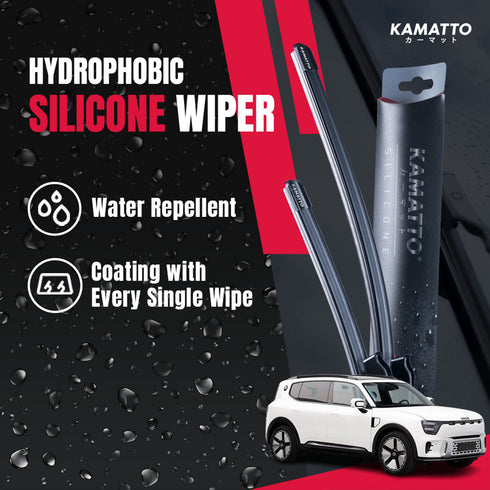 Kamatto Wiper Smart 5 EV (2025-Present) Hydrophobic Silicone Water Repelling Coating