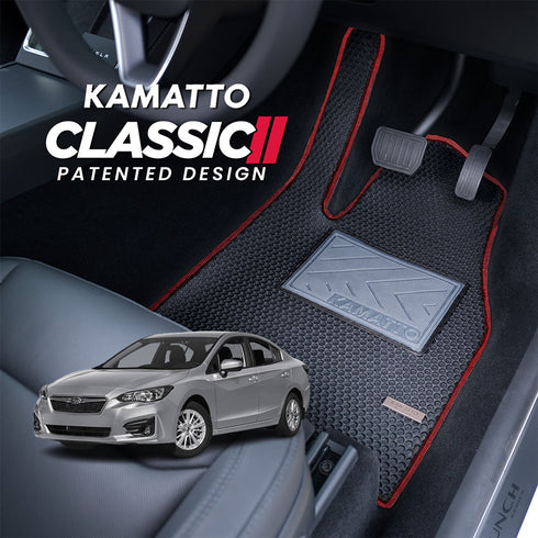 Kamatto Classic Subaru Impreza GK Sedan (2017-2024) Car Floor Mat and Carpet