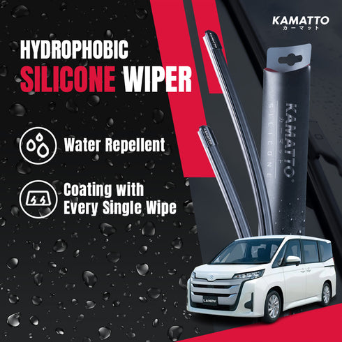 Kamatto Wiper Suzuki Landy Hybrid 7 Seater (2022-Present) Hydrophobic Silicone Water Repelling Coating