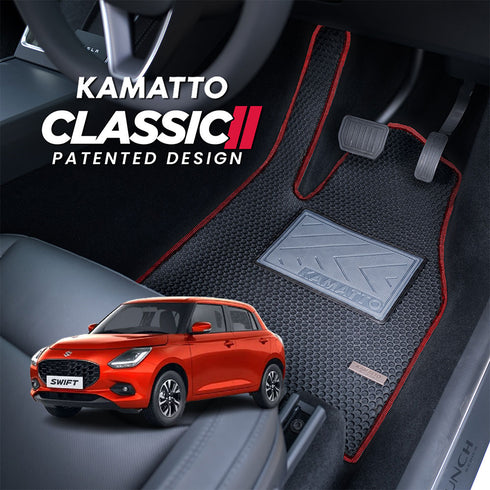 Kamatto Classic Suzuki Swift Hybrid AOL (2025-Present) Car Floor Mat and Carpet