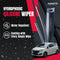 Kamatto Wiper Toyota Agya (2013-Present) Hydrophobic Silicone Water Repelling Coating