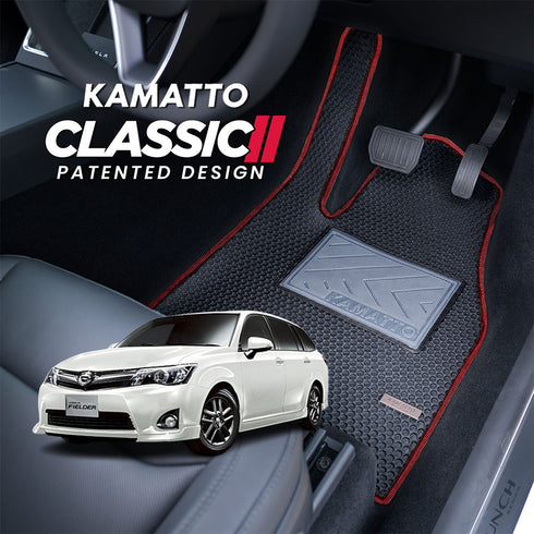 Kamatto Classic Toyota Corolla Fielder E160 Petrol (2012-2019) Car Floor Mat and Carpet