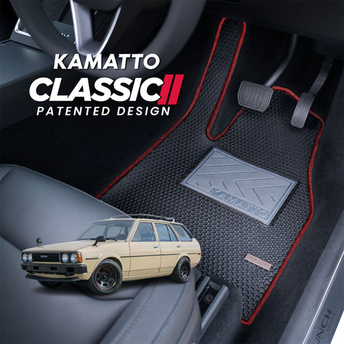 Kamatto Classic Toyota Corolla KE70 Wagon (1979-1987) Car Floor Mat and Carpet