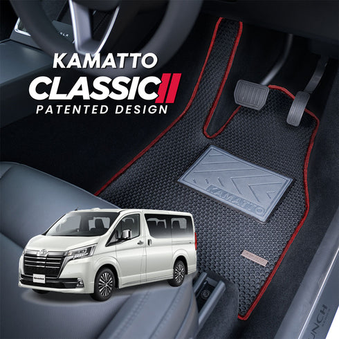 Kamatto Classic Toyota GranAce H300 (2019-Present) Car Floor Mat and Carpet