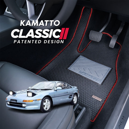 Kamatto Classic Toyota MR2 W20 (1989-1999) Car Floor Mat and Carpet