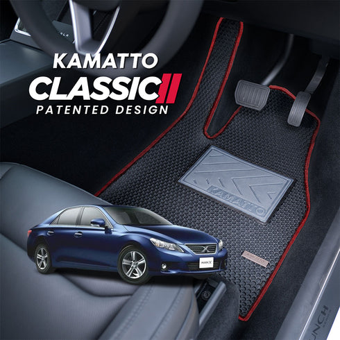 Kamatto Classic Toyota Mark X X130 Pre-Facelift (2009-2012) Car Floor Mat and Carpet