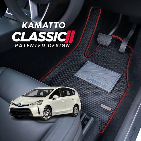 Kamatto Classic Toyota Prius ALPHA Hybrid XW40 (2017-Present) Car Floor Mat and Carpet