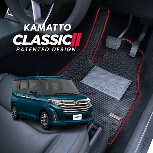 Kamatto Classic Toyota Roomy Facelift M900 (2020-Present) Car Floor Mat and Carpet