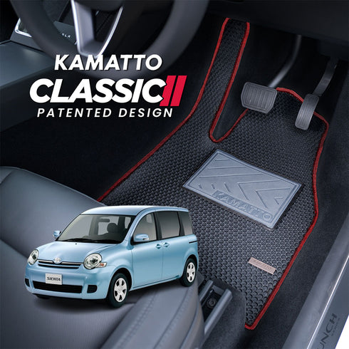 Kamatto Classic Toyota Sienta XP80 (2003-2015) Car Floor Mat and Carpet