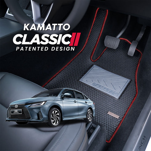 Kamatto Classic Toyota Vios HEV AC100 (2026-Present) Car Floor Mat and Carpet