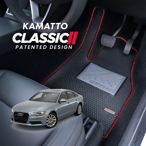 Kamatto Classic Audi A6 Hybrid (2011-2018) Car Floor Mat and Carpet