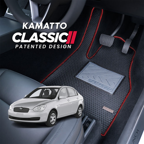 Kamatto Classic Hyundai Accent (2005-2011) Car Floor Mat and Carpet