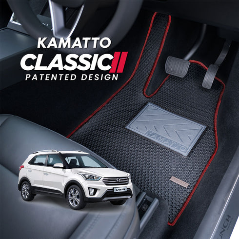Kamatto Classic Hyundai Creta (2014-2018) Car Floor Mat and Carpet
