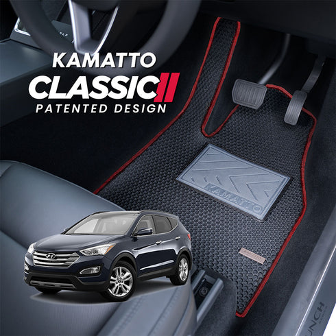 Kamatto Classic Hyundai Santa Fe (2013-2019) Car Floor Mat and Carpet