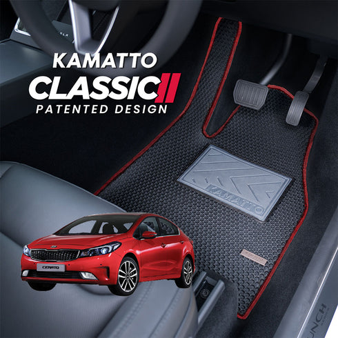 Kamatto Classic Kia Cerato K3 (2013-2018) Car Floor Mat and Carpet
