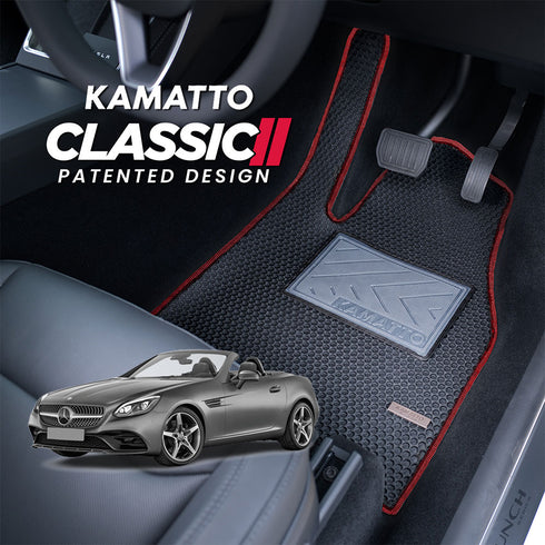 Kamatto Classic Mercedes Benz SLC-Class (2016-Present) Car Floor Mat and Carpet