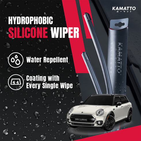 Kamatto Wiper Mini Cooper S Clubman F54 (2015-2023) Hydrophobic Silicone Water Repelling Coating
