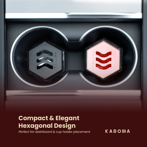 Karoma Premium Car Perfume Gel & Air Freshener | Pewangi Kereta | Long-Lasting Up To 60 Days